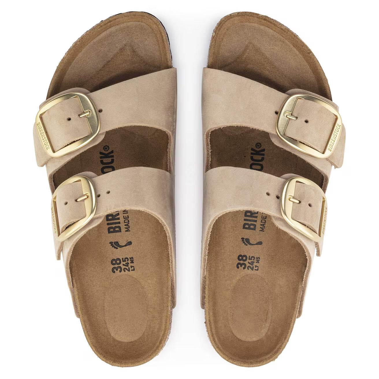 BK Arizona BIG Buckle Sandcastle Narrow Fit