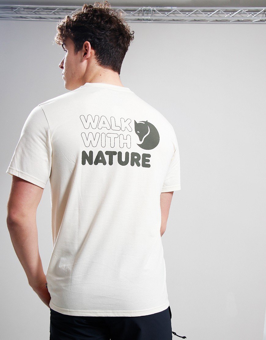 Walk With Nature T-shirt Chalk White Men's